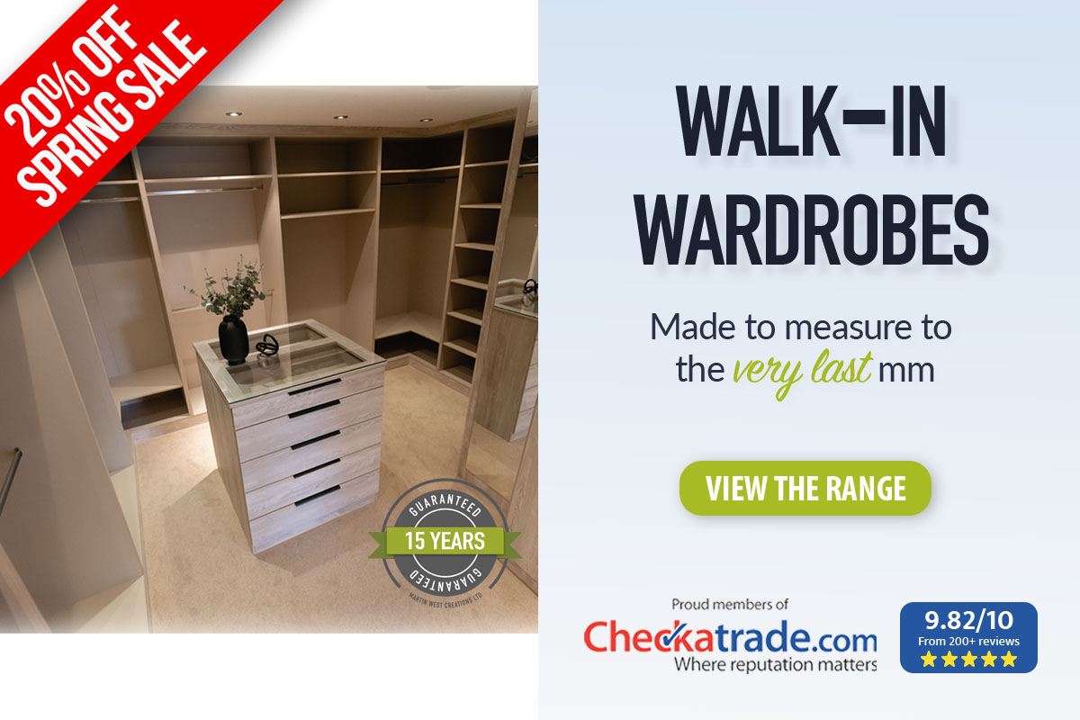 Fitted Walk In - Banner - Spring - Mobile